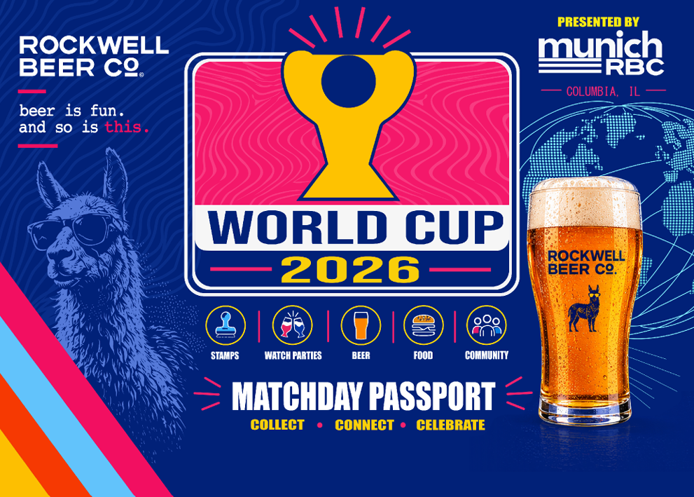 Rockwell Beer Co. World Cup 2026 Matchday Passport